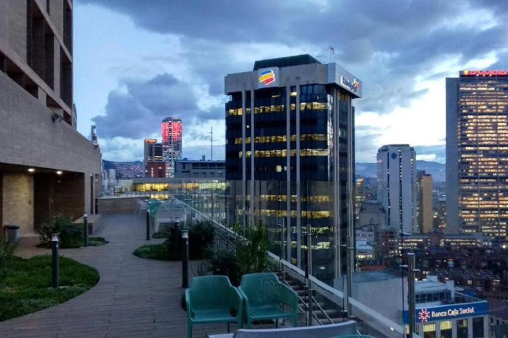 דירות Acogedor Loft En Centro Internacional De בוגוטה מראה חיצוני תמונה