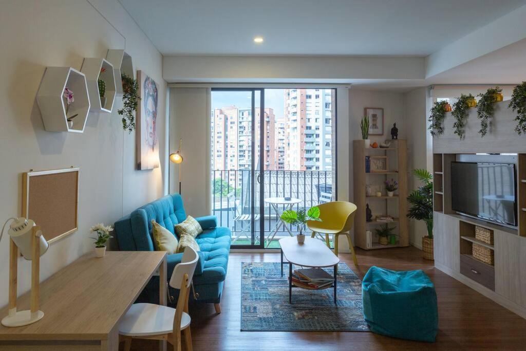 דירות Acogedor Loft En Centro Internacional De בוגוטה מראה חיצוני תמונה