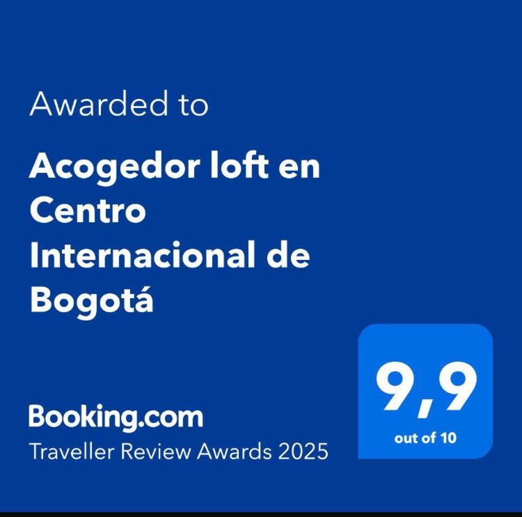 דירות Acogedor Loft En Centro Internacional De בוגוטה מראה חיצוני תמונה